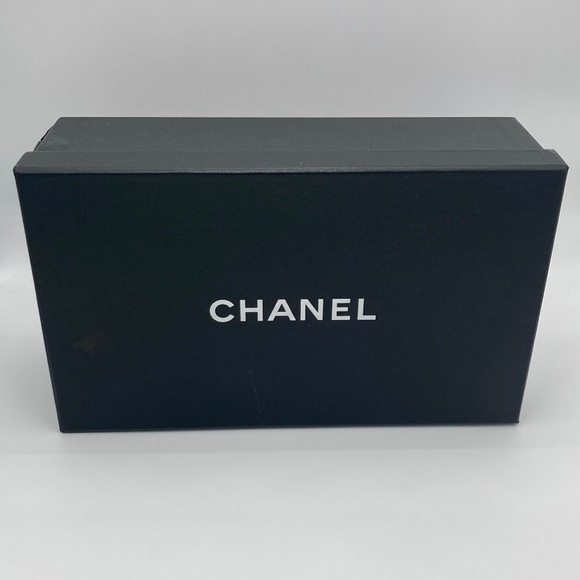 CHANEL BLACK SHOE BOX - Picture 1 of 12